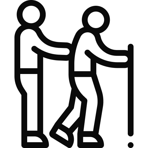 Elders Walk Away